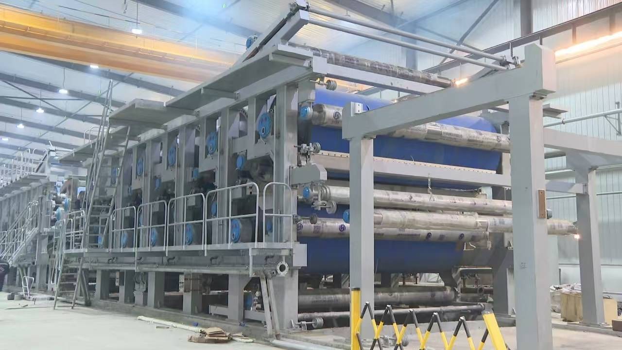 克山縣包裝印刷產業園B2專案主體建設圓滿收官