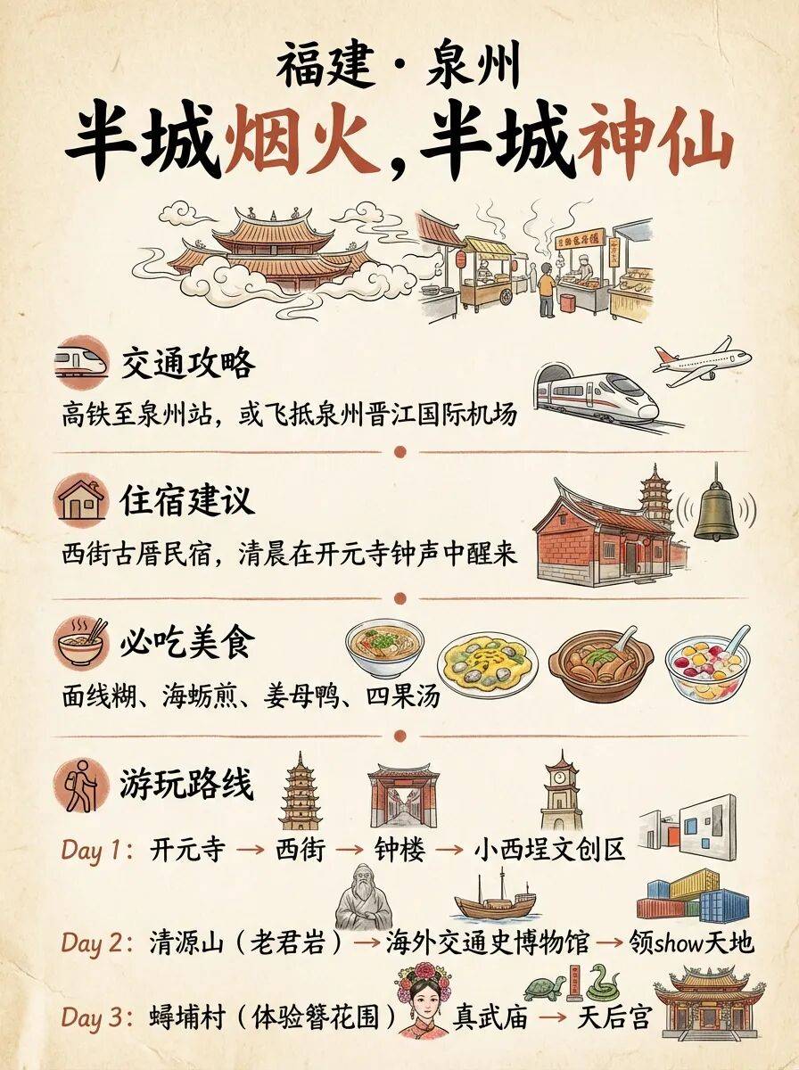 一定要去的6個地方，這份旅行清單請收好（建議收藏）