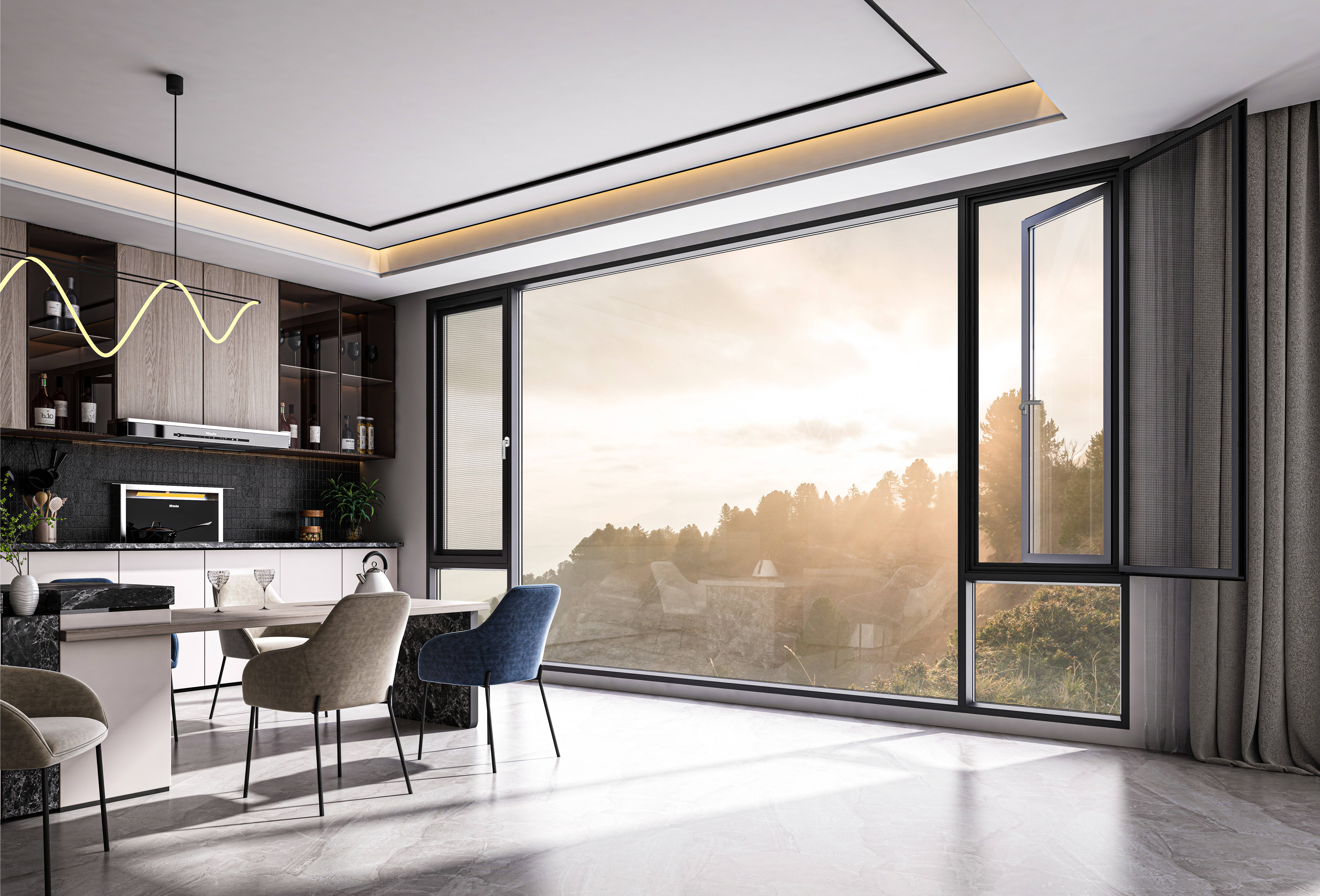 尋找靠譜節能門窗？這些環保廠家表現突出，豪宅設計/環保門窗/節能門窗/整體門窗/法式門窗，節能門窗實力廠家有哪些