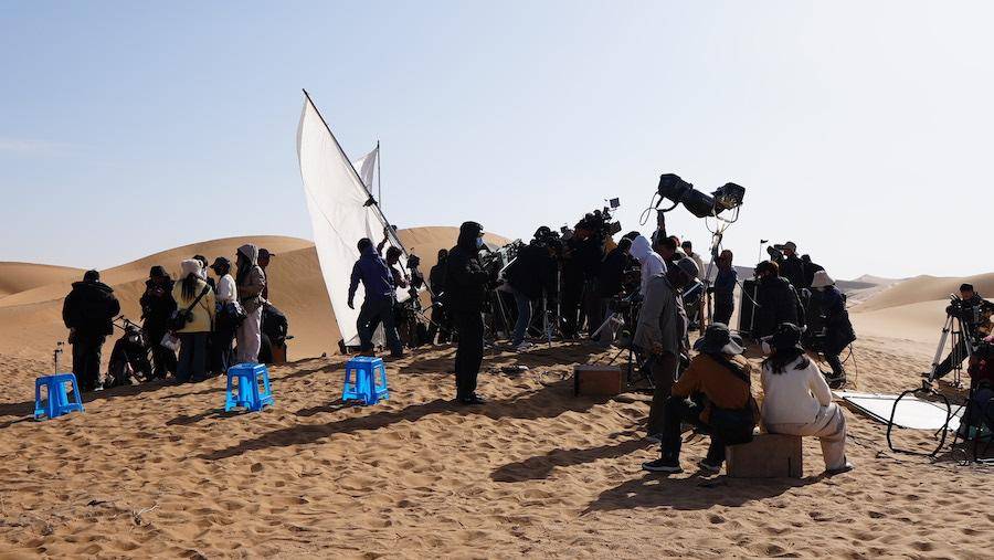 從地質遺產到影視熱土 巴丹吉林沙漠綻放光影魅力