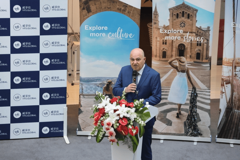 威孚仕VFS Global聯合馬耳他共和國駐華大使館舉辦馬耳他旅遊推介會