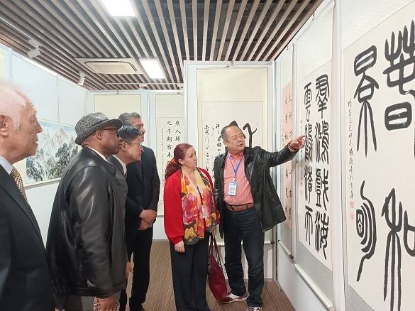 原創全球華人百名傑出書畫家新作展盛大開幕 李成棟書法躋身十五人特展獲重點推薦