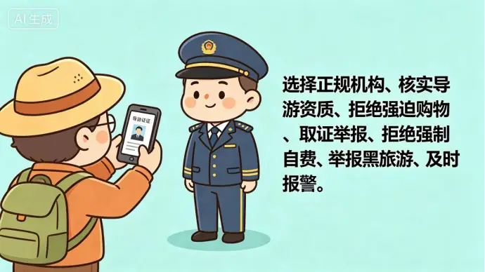 修文縣“旅遊行業導遊亂象、強制消費等問題”防範指南