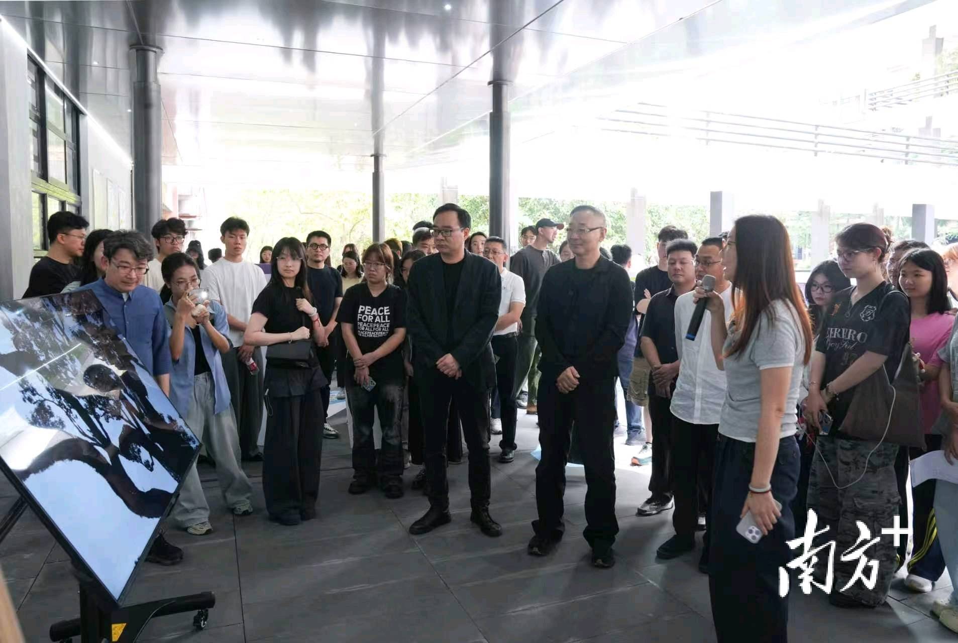 AI時代藝術教育如何接招？廣美課程《數字與體驗》舉行結課彙報展