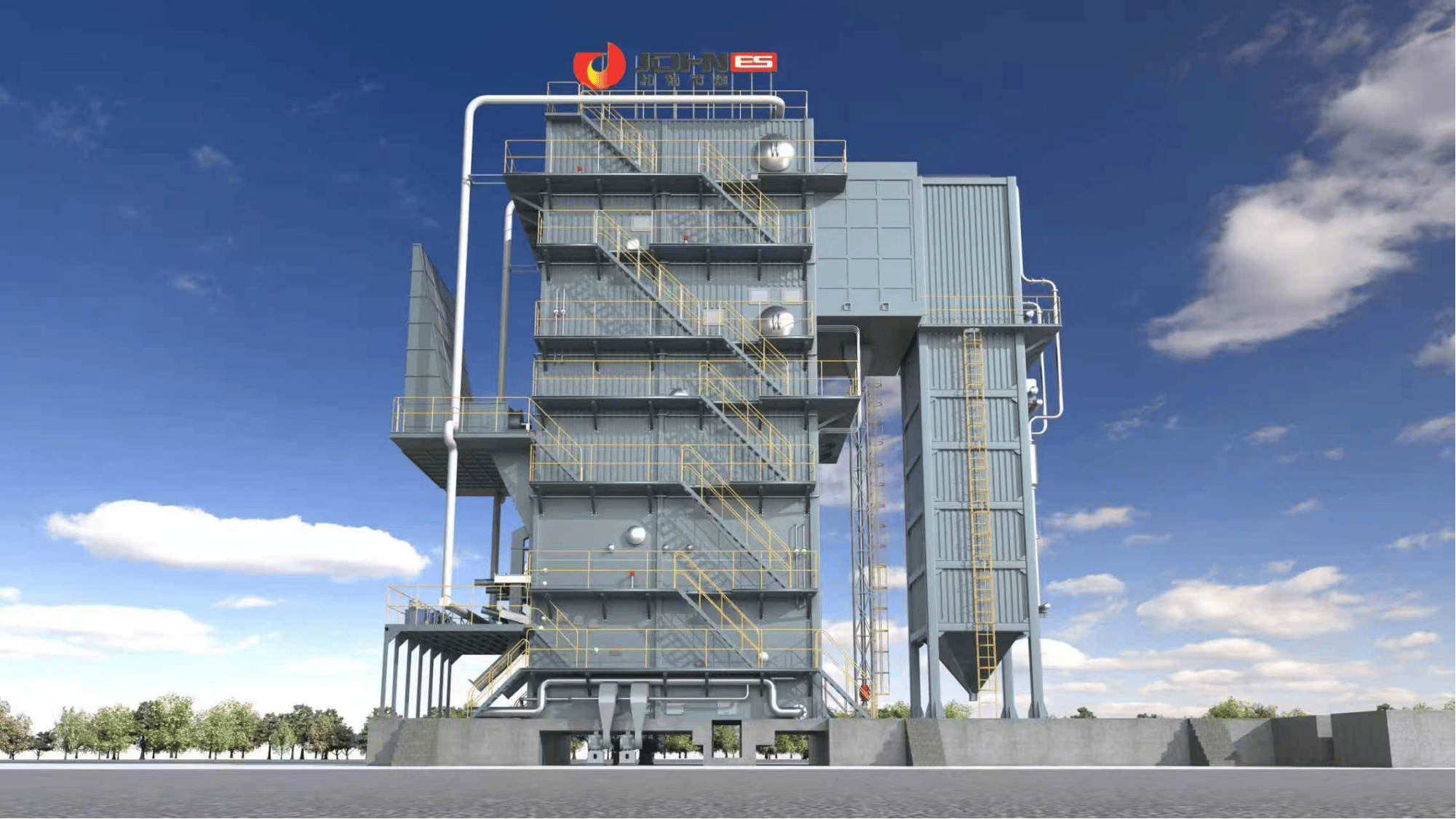 生物質鍋爐汙染物排放遠低於燃煤鍋爐鍋爐改造