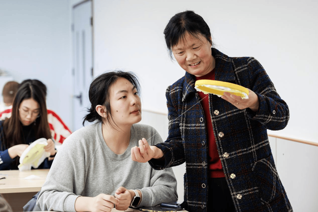 淮安博裡刺繡再進北大：非遺傳承與青春力量的雙向奔赴