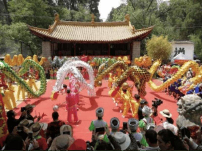 祈福、非遺、民俗、美食，全沉浸式狂歡！盤龍滇源白邑三月頭龍節千萬別錯過~