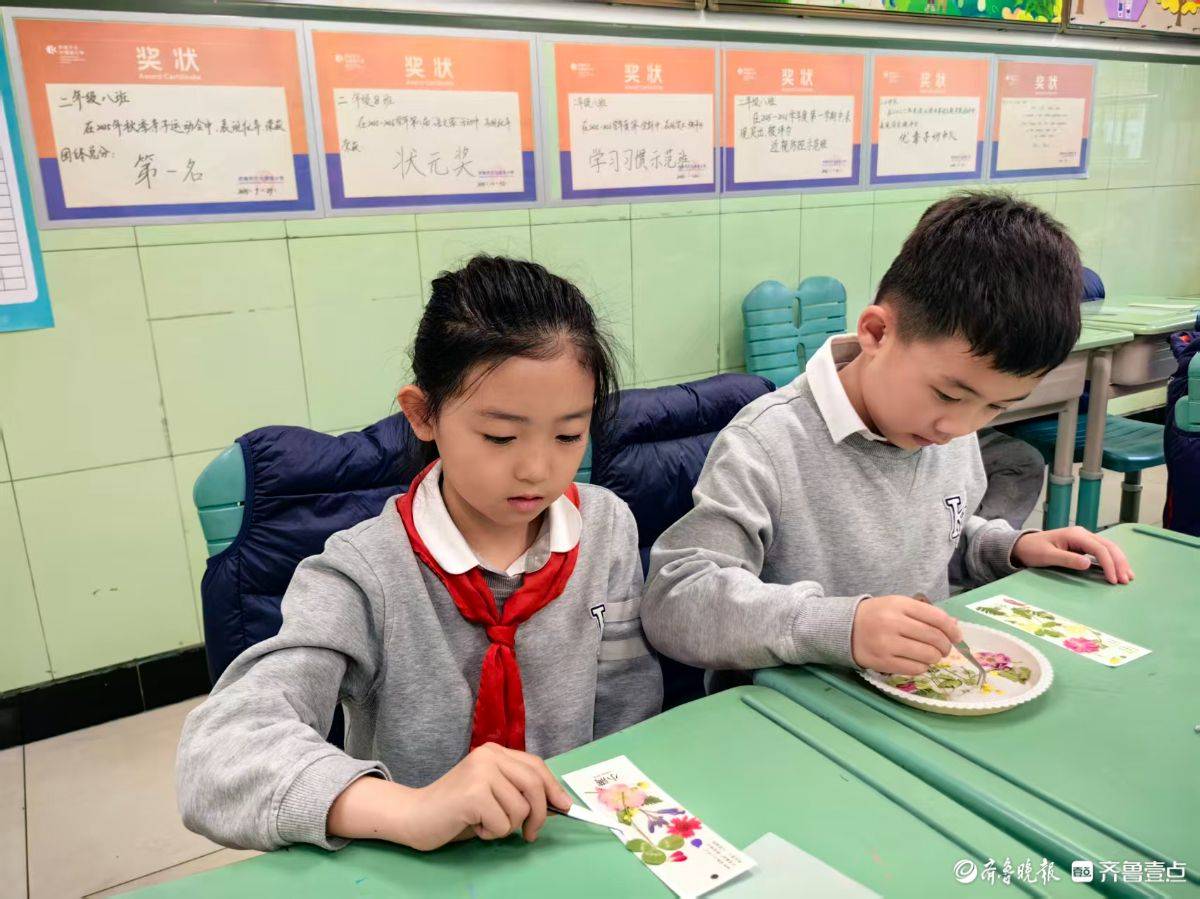 森林公園“園林科普進校園”走進濟南開元外國語小學