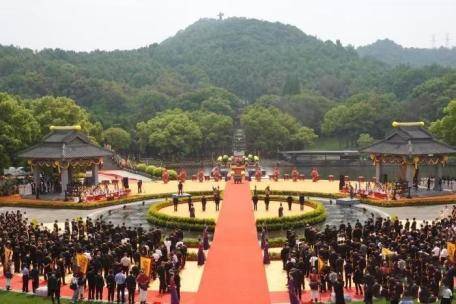 原創濰坊市博物館專家出席丙午公祭大禹典禮暨第四十二屆蘭亭書法節