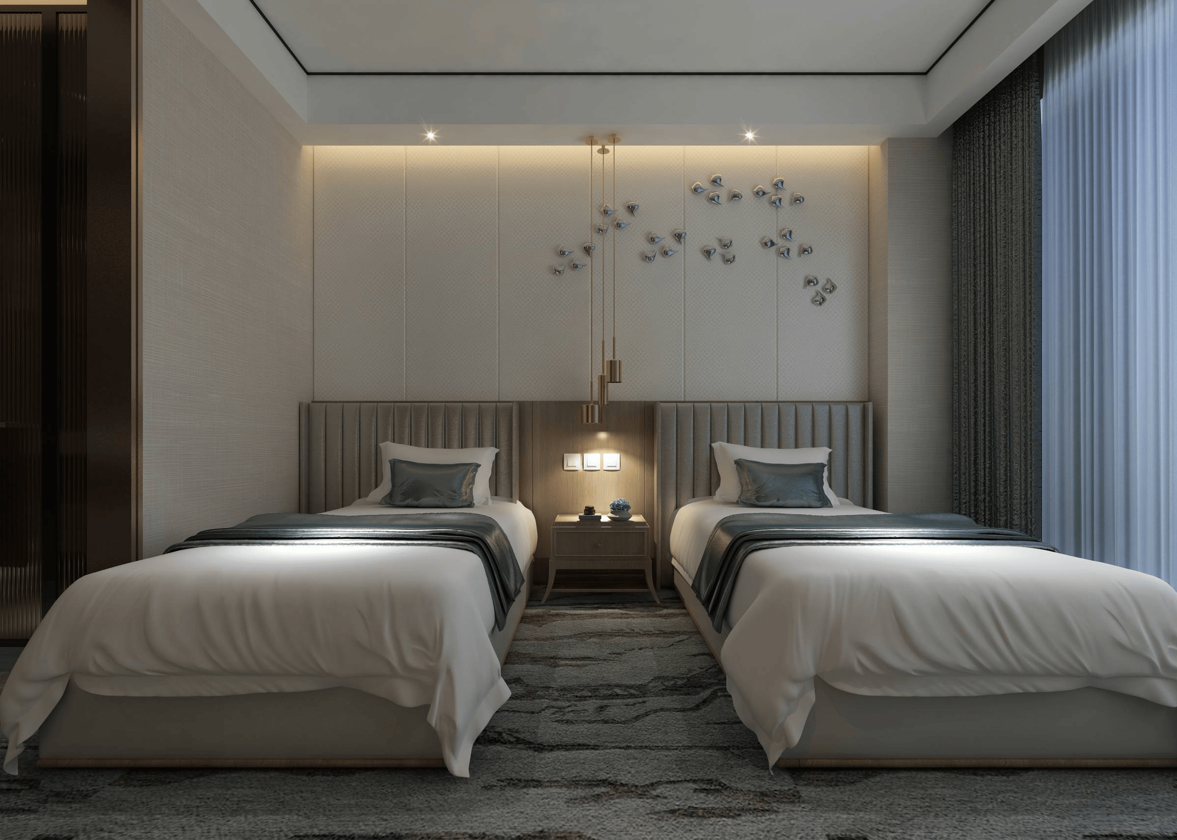 陝西酒店改造裝修設計施工要點，快捷酒店裝修，賓館裝修設計