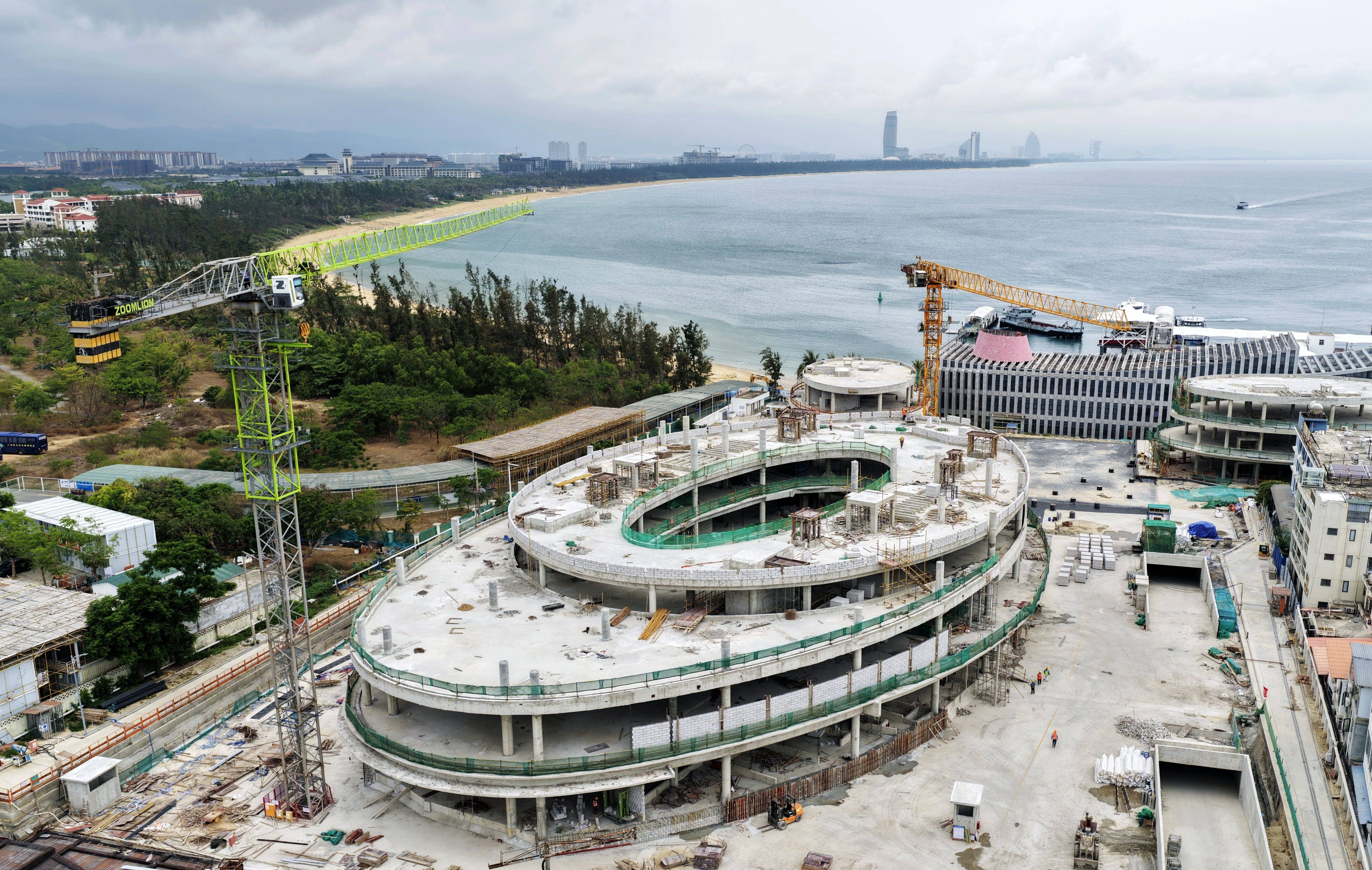 海南三亞：蜈支洲島旅遊區配套工程主體完工